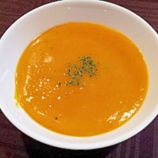 レンジで作っちゃお♪濃厚かぼちゃのスープ